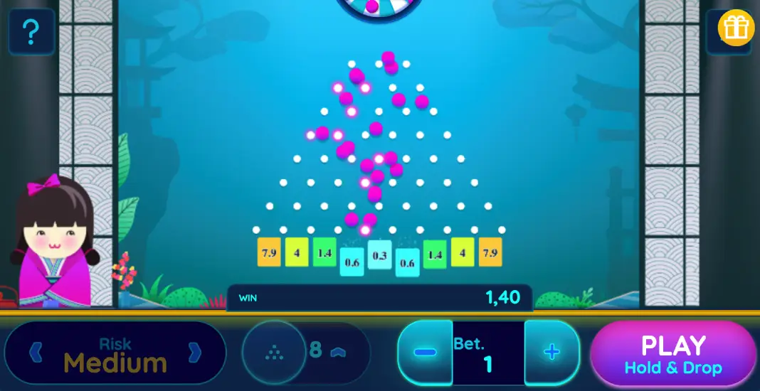 Play Plinko at Taya365 Casino